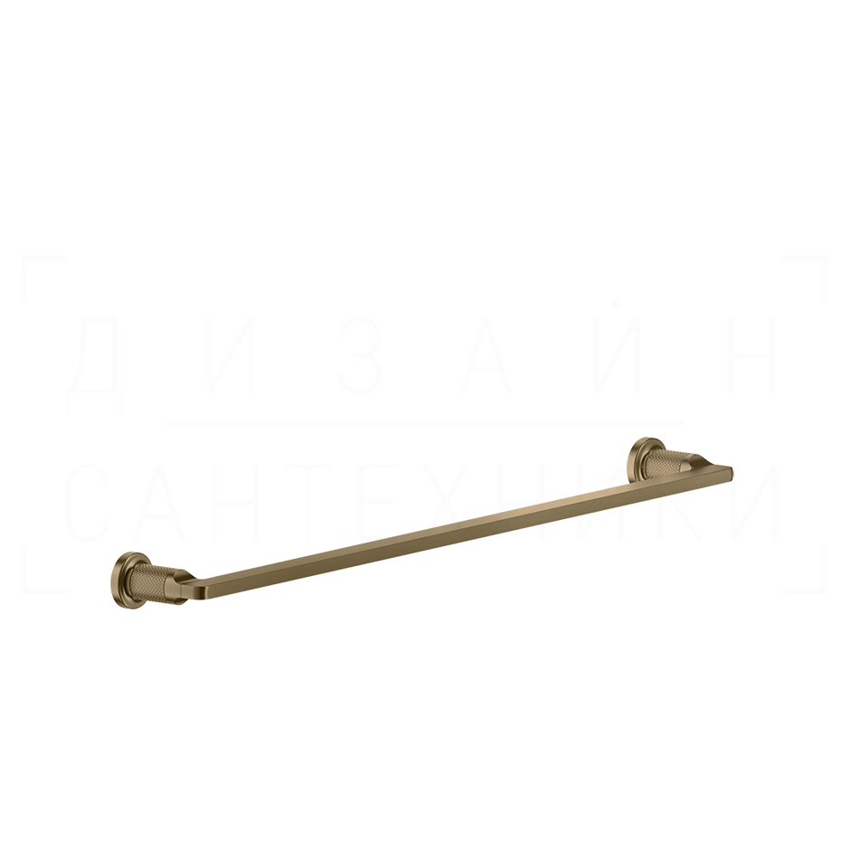 Gessi Inciso Полотенцедержатель 64,1 см, подвесной, цвет: deep bronze brushed PVD 58503#791