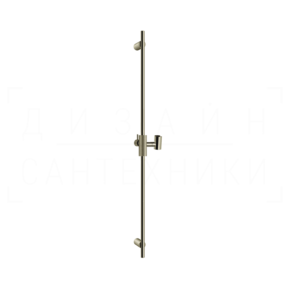 Gessi Anello Душевая штанга 90 см, с держателем для лейки, цвет: nickel PVD 63485#720