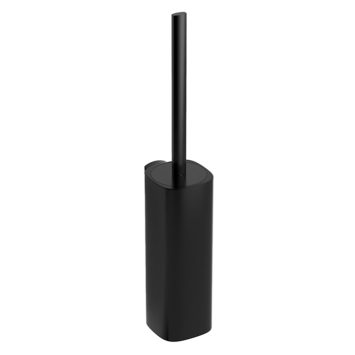 Colombo Design Trenta Ершик для унитаза, подвесной, с латунной колбой, цвет: matt black B3007.NM