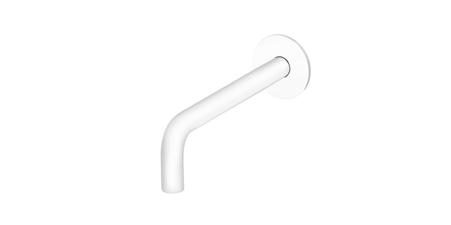 Boheme Fusion Излив настенный 19,1 см, цвет: matt white 625-MW