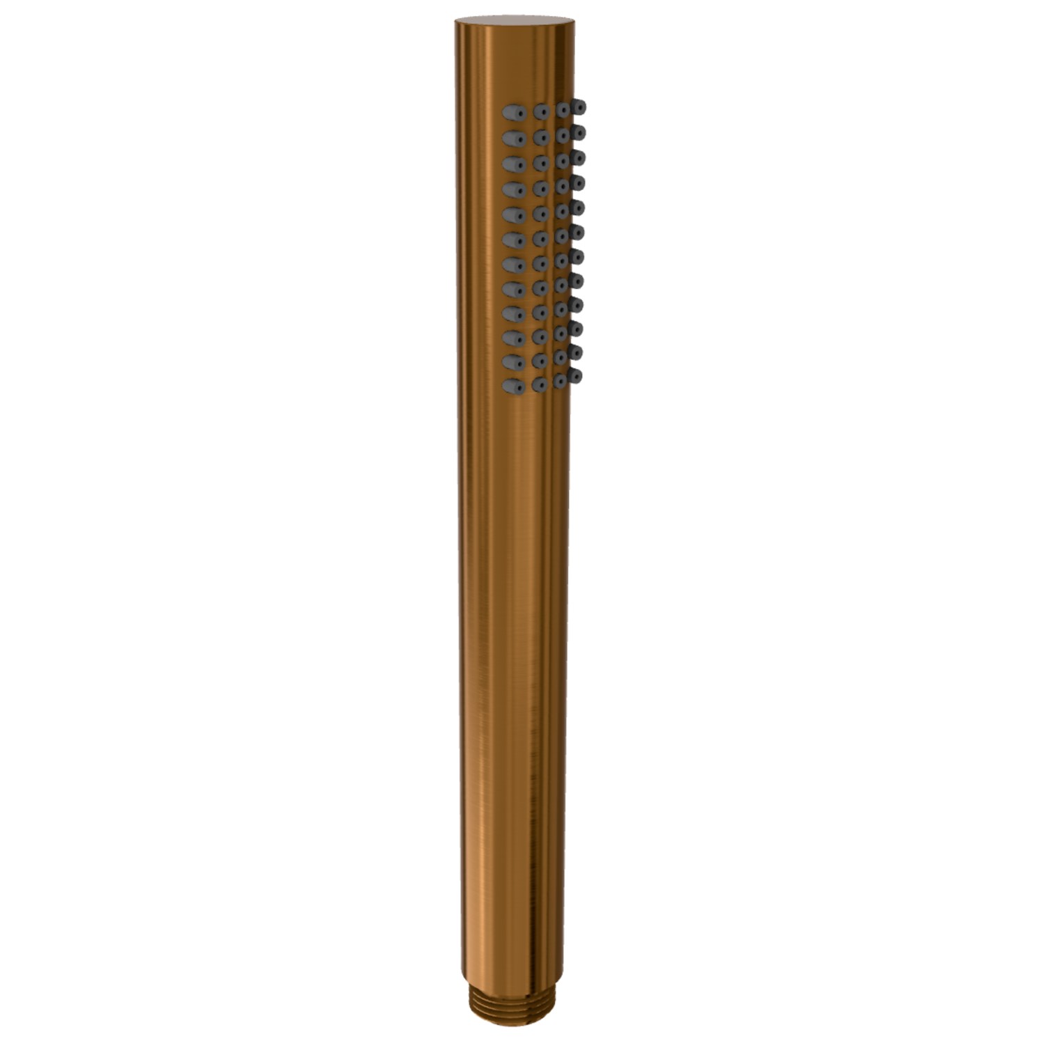 Remer Душевая лейка из латуни, 1 вид струи, цвет: rame spazzolato PVD 317MCCUX