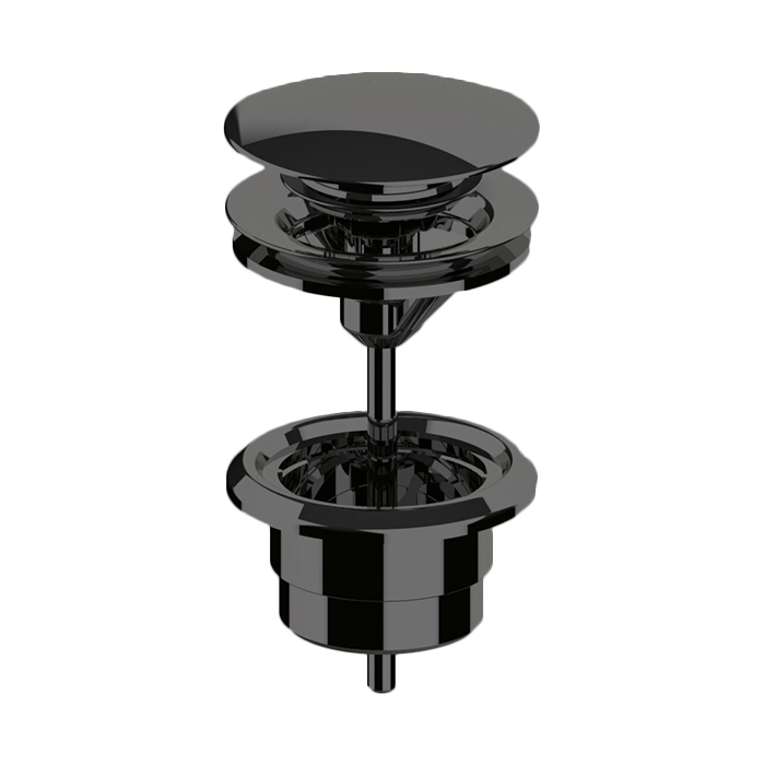 Almar Mixers Донный клапан универсальный, цвет: brushed absolute black E094000.AB