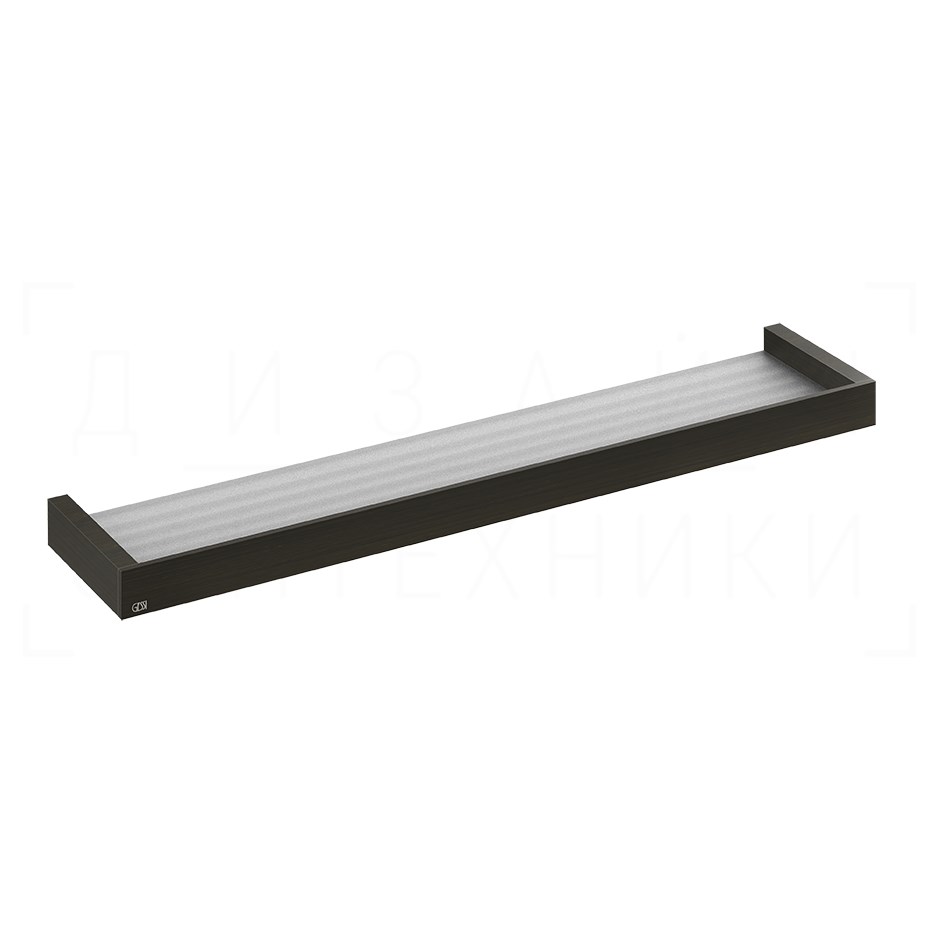 Gessi Inverso/Rettangolo Полка металлическая 61,5 см, подвесная, цвет: aged bronze 20945#187