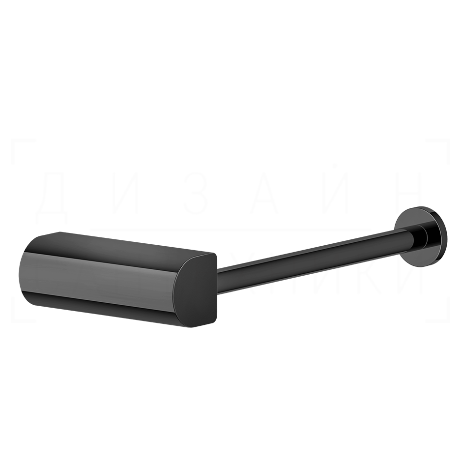 Gessi Rilievo Держатель туалетной бумаги открытый, подвесной, цвет: black metal PVD 59455#706