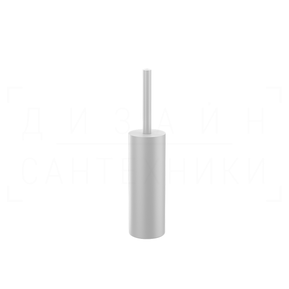 Gessi Rilievo Ершик для унитаза напольный, с латунной колбой, цвет: matte white 59543#279