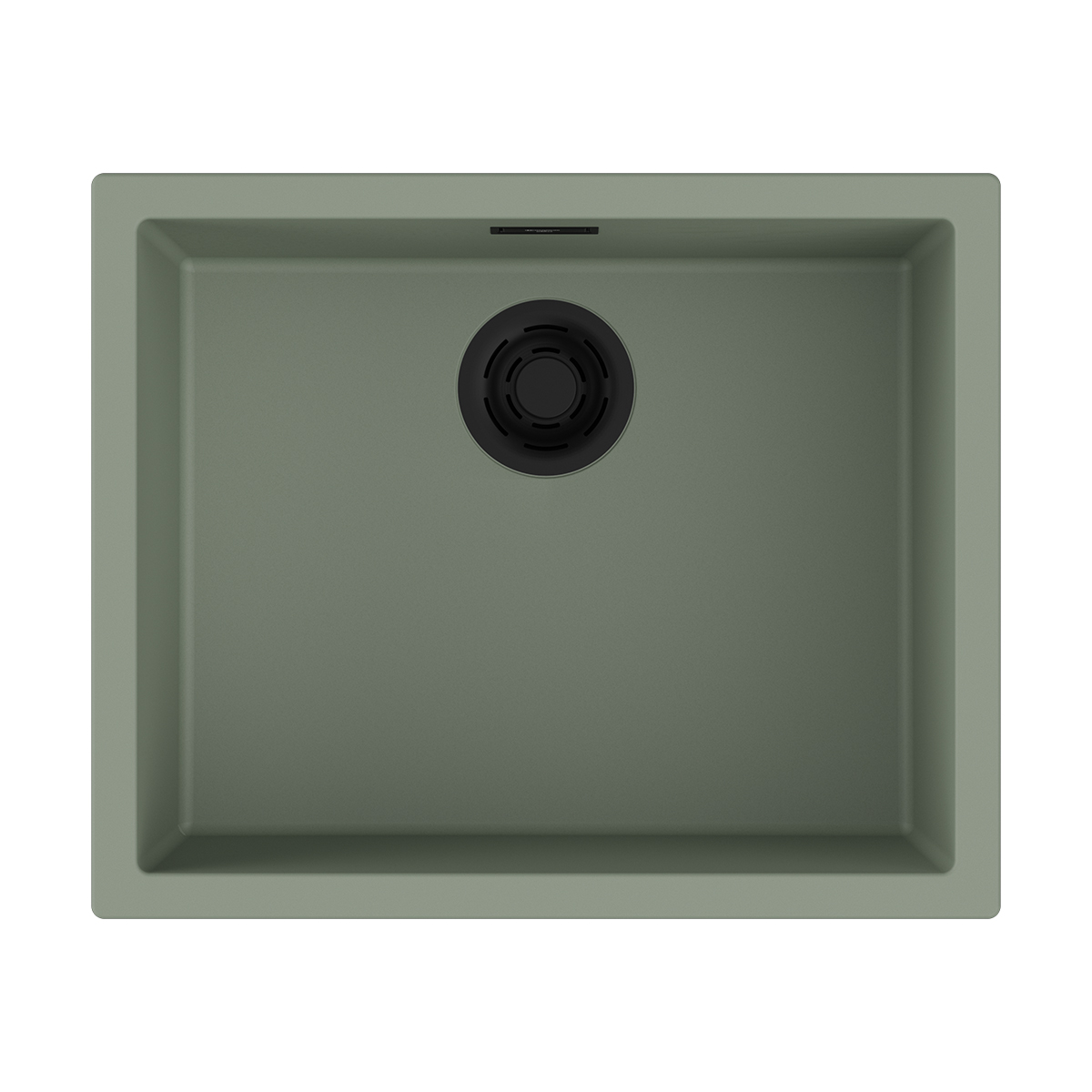 Omoikiri Yamakawa 55-U/I-WG Кухонная мойка Artceramic 55,6x45,6 см, цвет: wind green 4993180
