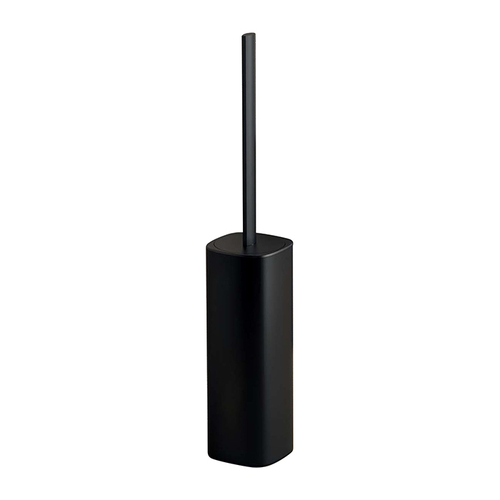 Colombo Design Trenta Ершик для унитаза, напольный, с латунной колбой, цвет: matt graphite B3006.GM