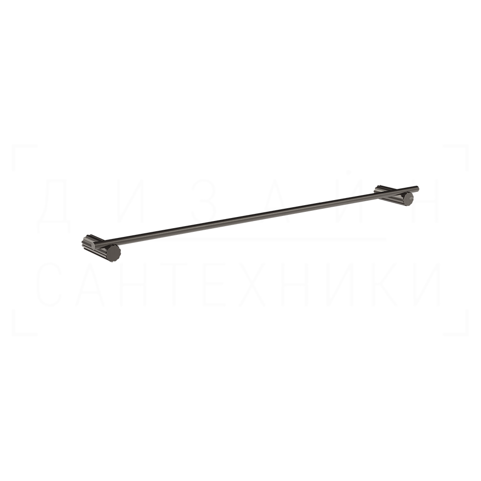 Gessi Incastri Полотенцедержатель 65 см, подвесной, цвет: black metal brushed PVD 75503#707