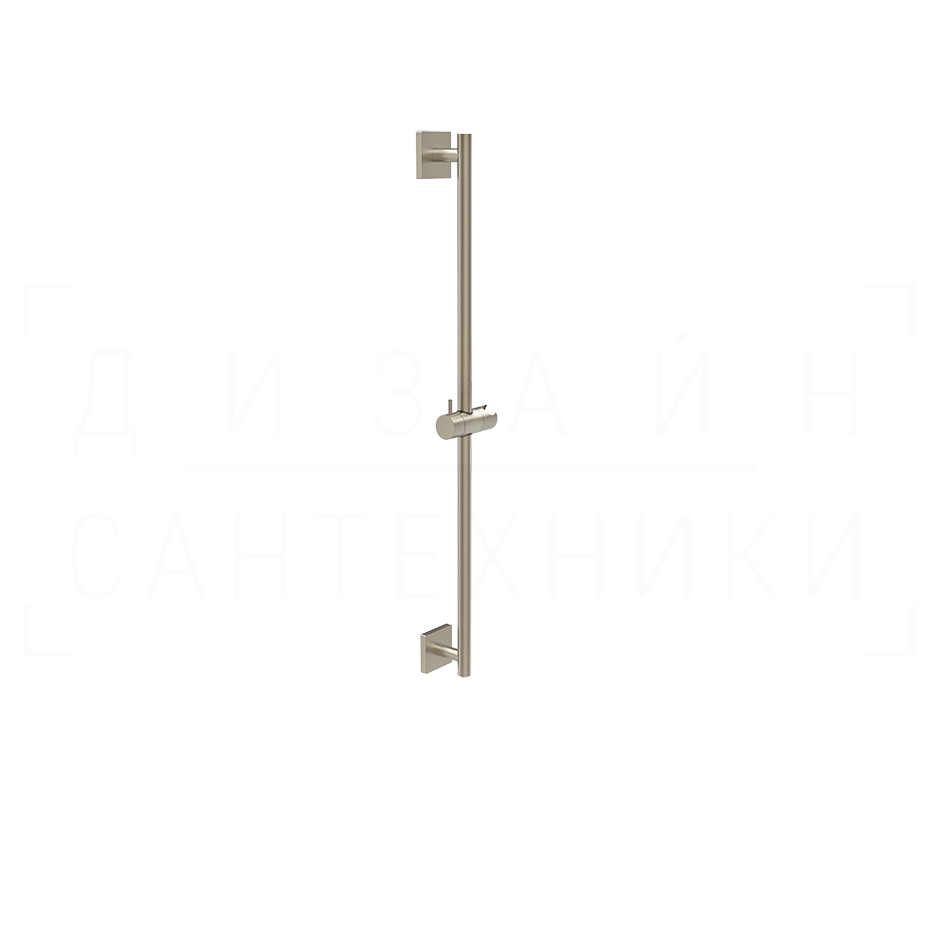 Gessi Rilievo Душевая штанга 86 см, с держателем для лейки, цвет: finox brushed nickel 59244#149