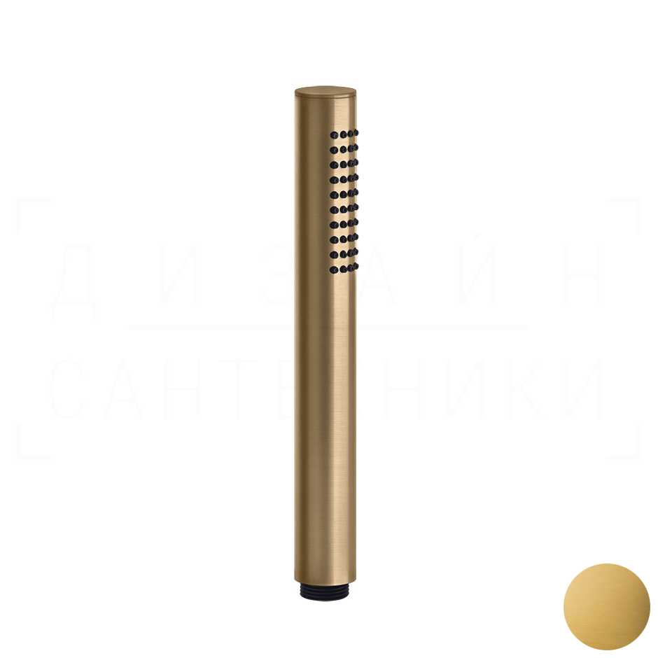 Gessi Ручной душ с 1 видом струи, цвет: gold brushed 14371#716