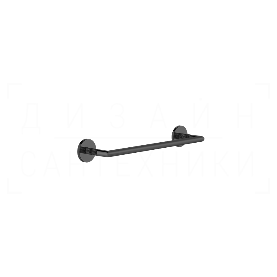 Gessi Ingranaggio Полотенцедержатель 35 см, подвесной, цвет: black metal PVD 63897#706