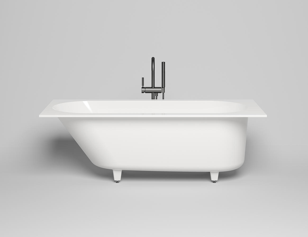 Salini Ornella Kit Ванна из S-Sense встраиваемая 170x75 см, цвет: RAL полностью матовый 102411MF
