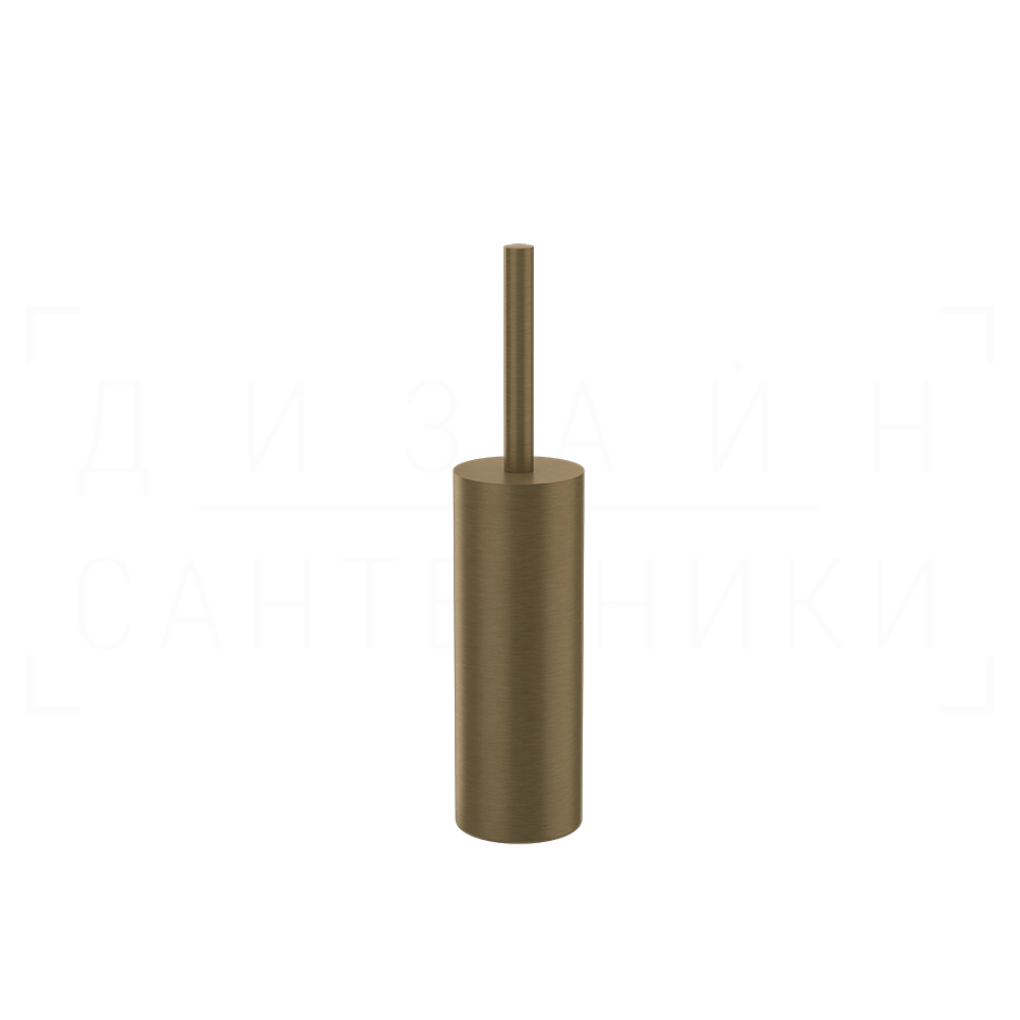 Gessi Rilievo Ершик для унитаза напольный, с латунной колбой, цвет: antique brass 59543#713