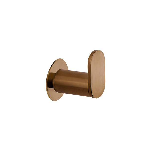 Ramonsoler Accesorios Крючок для полотенец одинарный, подвесной, цвет: медь брашированная COLG01CUC