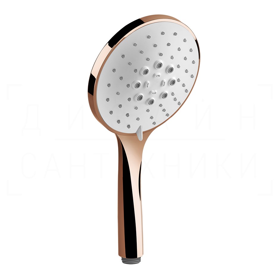 Gessi Ручной душ с 3 видами струи, цвет: copper PVD 14376#030