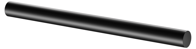 Keuco Сollection Reva Полотенцедержатель 2,5x34x2,5h см, цвет: черный матовый 12822 370000