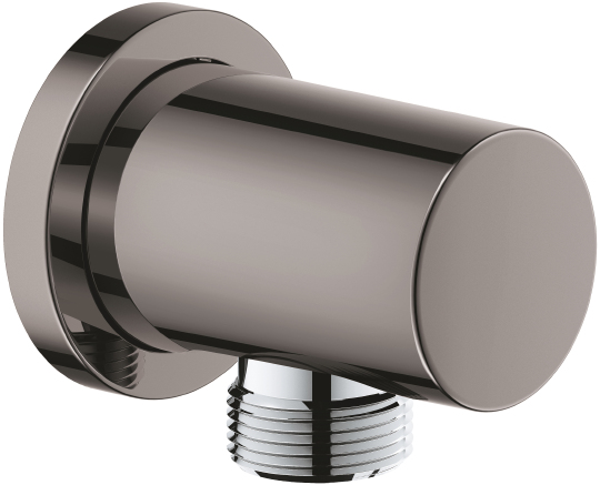 Grohe Rainshower Шланговое подключение 5х6,4хh5 см, цвет: темный графит 27057A00