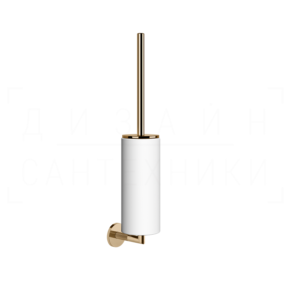 Gessi Ingranaggio Ершик для унитаза подвесной, колба Neolite, цвет: white/warm bronze PVD 63819#735