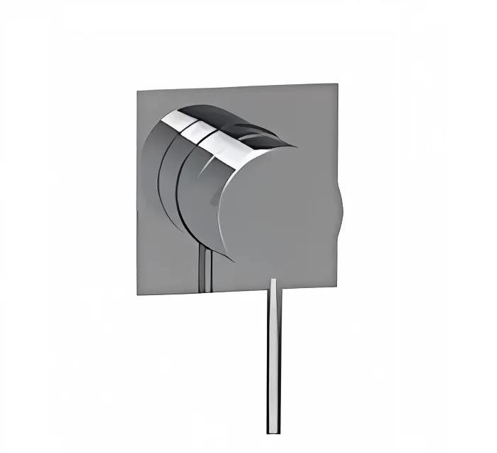 Almar Modular Square Смеситель для душа, внешняя часть на 1 потр, цвет: brushed stainless steel E180190.316