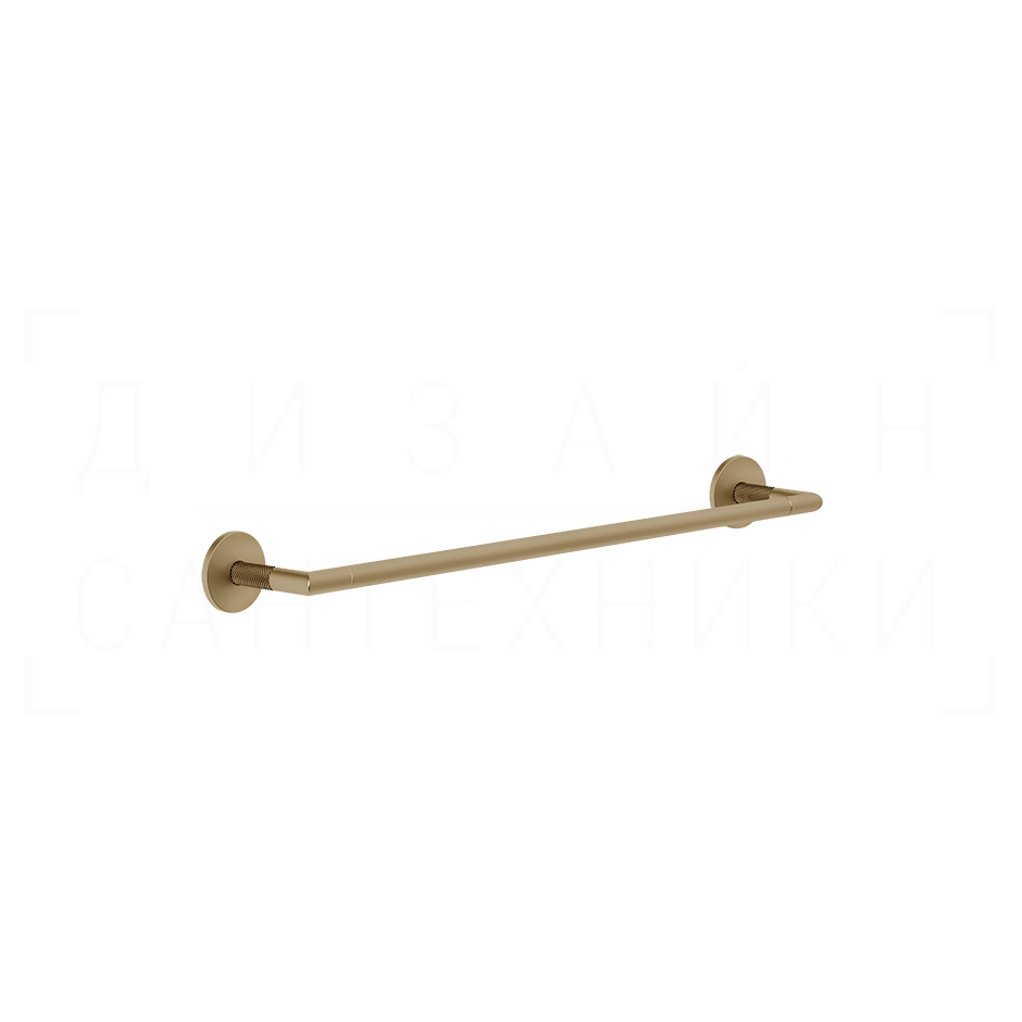 Gessi Anello Полотенцедержатель 50 см, подвесной, цвет: warm bronze brushed PVD 63800#726