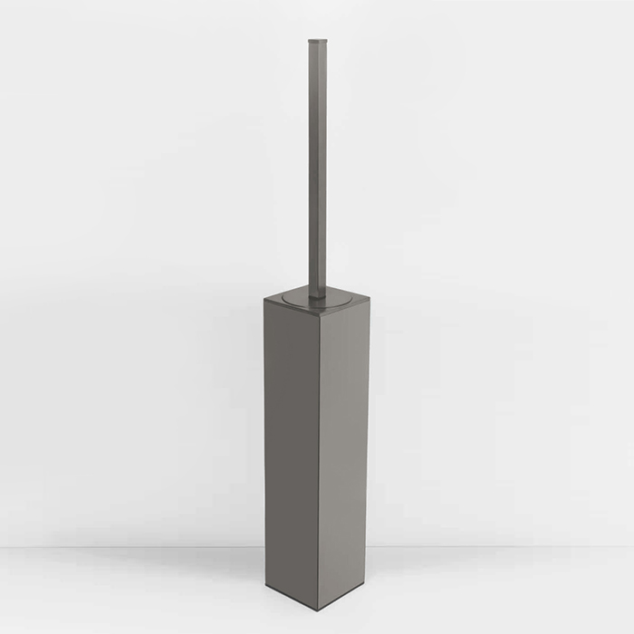 Colombo MiniQ Ершик для унитаза подвесной с латунной колбой, цвет: stainless steel B5006.HPS1