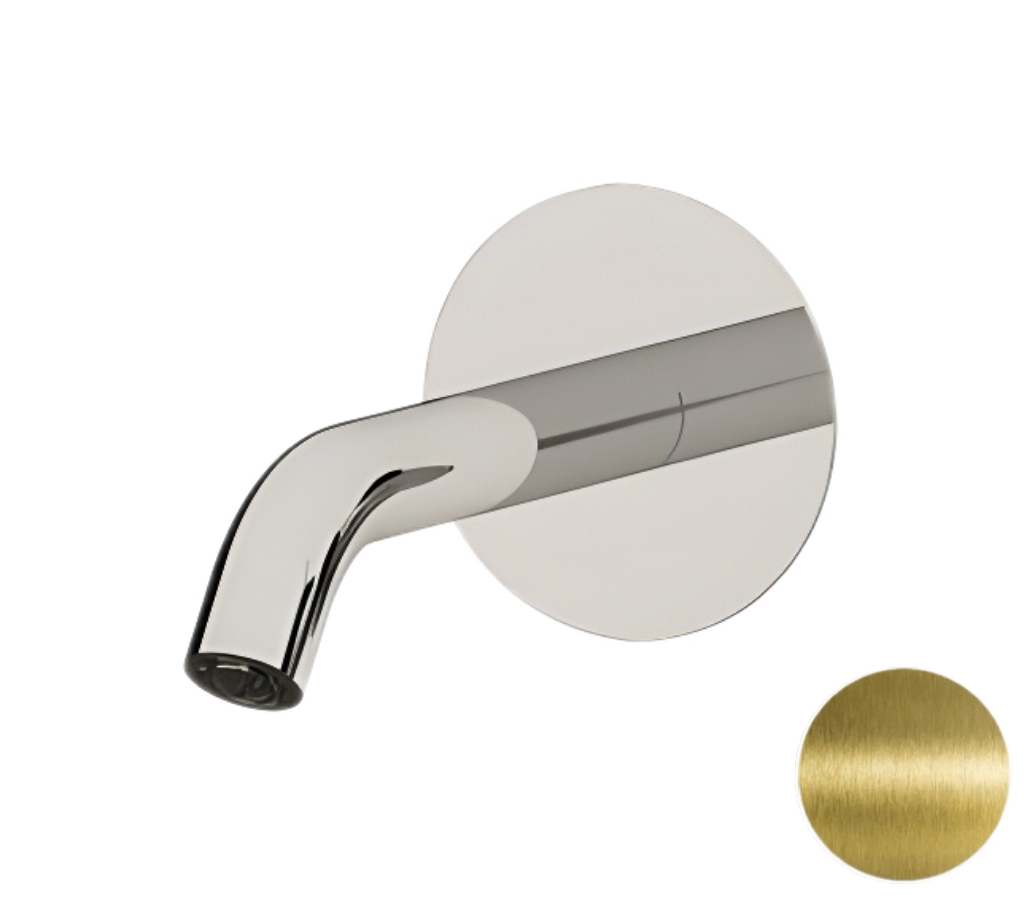 Remer X Style Излив настенный 16,5 см, цвет: vecchio ottone 91XF90VO