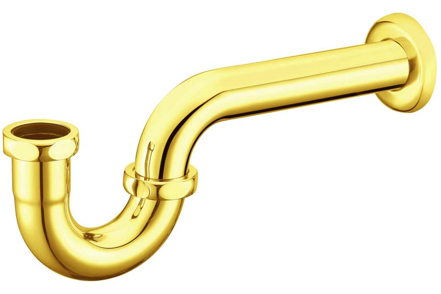 Boheme Сифон для раковины латунный, цвет: gold 608