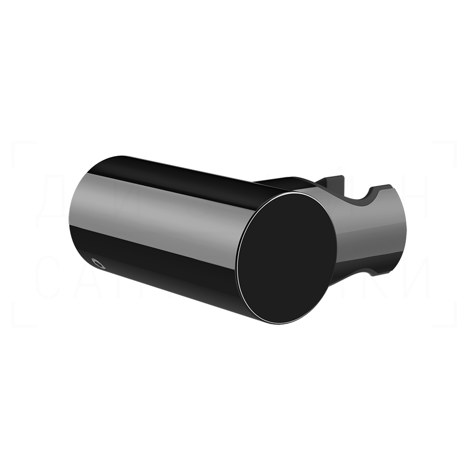 Gessi Inciso Держатель для ручного душа поворотный, цвет: black metal PVD 58160#706