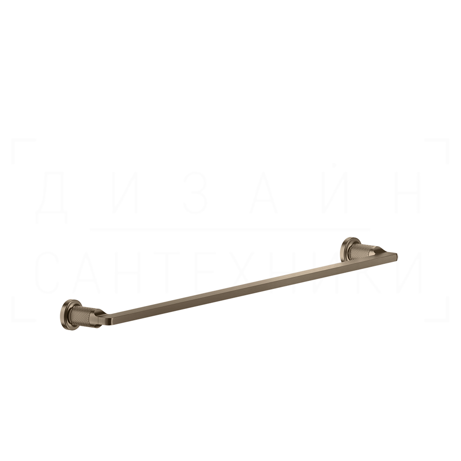 Gessi Inciso Полотенцедержатель 64,1 см, подвесной, цвет: coffee bronze brushed PVD 58503#761