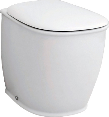 ArtCeram Atelier Унитаз напольный безободковый 37x52 см, цвет: glossy white ATV002 01 00
