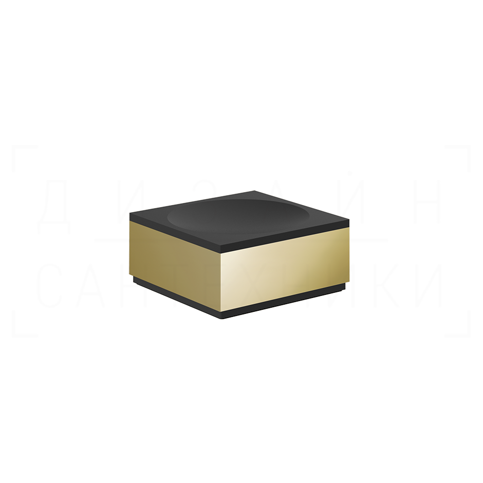 Gessi Jacqueline Мыльница с керамической чашей, подвесная, цвет: brass PVD 77501#710
