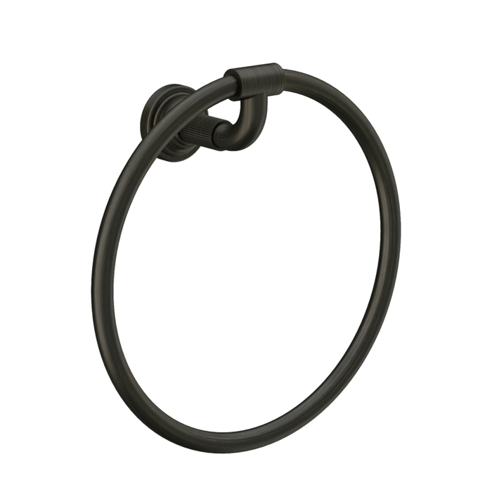 Gessi Venti20 Полотенцедержатель кольцо d22,2 см, подвесной, цвет: aged bronze 65509#187