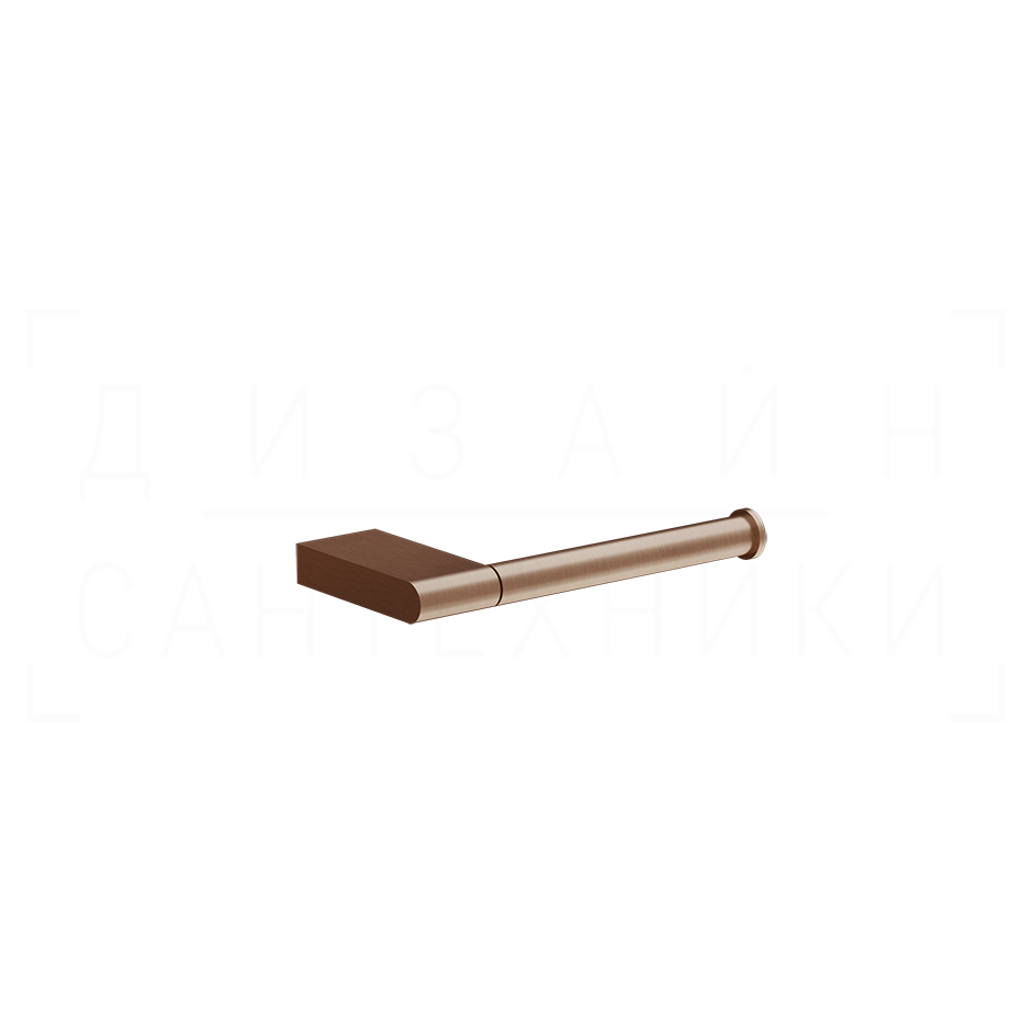 Gessi Inciso Держатель для туалетной бумаги открытый, подвесной, цвет: copper brushed PVD 66455#708