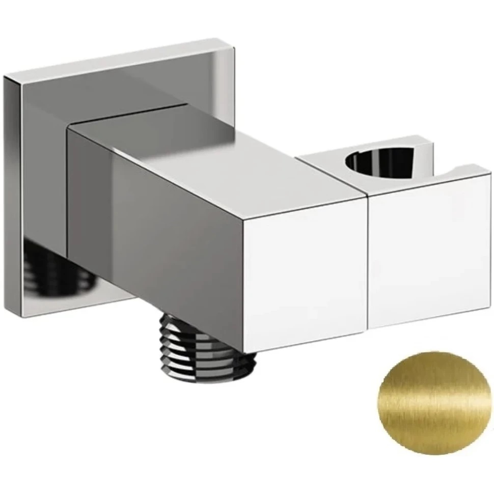 Remer Шланговое подключение с поворотным держателем душа, цвет: vecchio ottone 337SVO