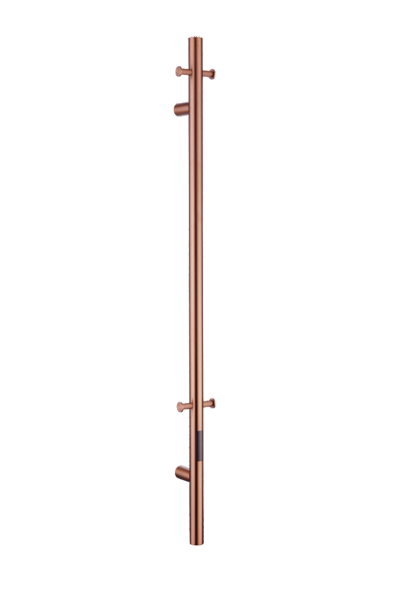Boheme Uno Полотенцесушитель сенсорный электрический с крючками, цвет: copper brushed 726-CB