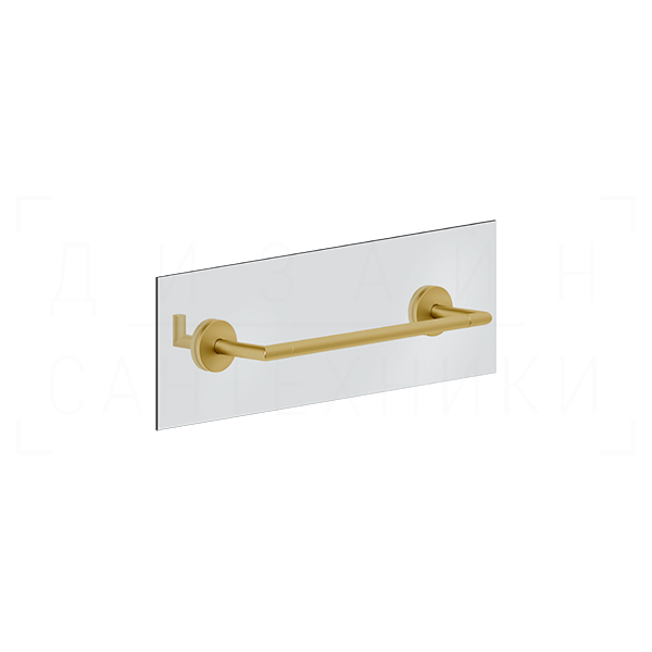 Gessi Ventaglio Полотенцедержатель для крепления на стекло 30 см, цвет: gold brushed 63724#716