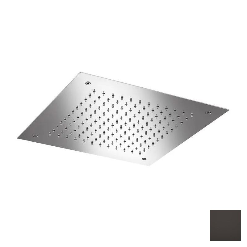 Almar Square 380 Потолочный душ 38х38 см, встраиваемый, 1 режим, цвет: PVD polished deep black E044046.DB