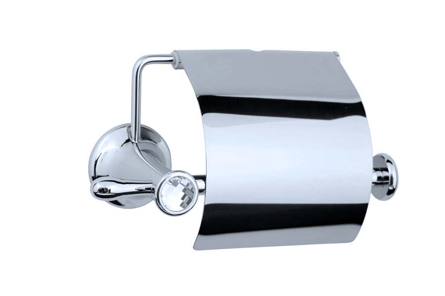 Boheme Puro Держатель туалетной бумаги с крышкой, подвесной, цвет: chrome 10701