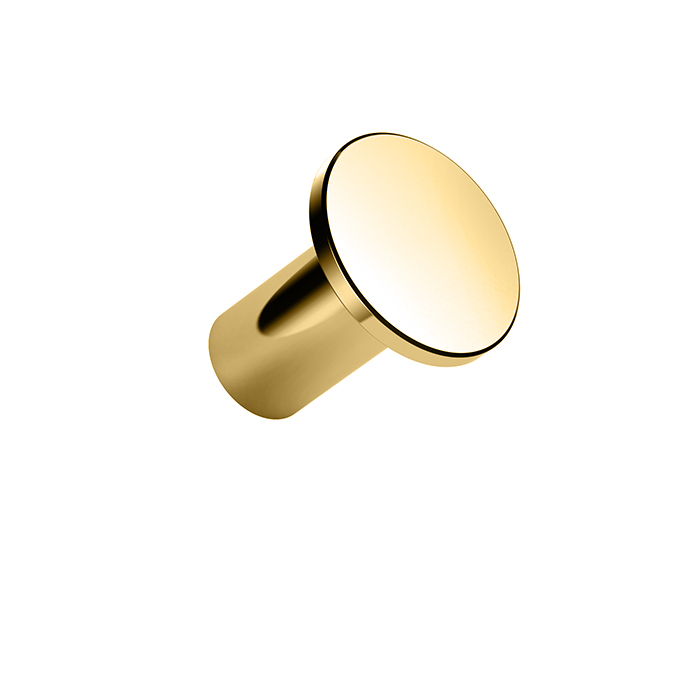 Colombo Design Mini Крючок, подвесной, одинарный, цвет: matt gold CD107.OM
