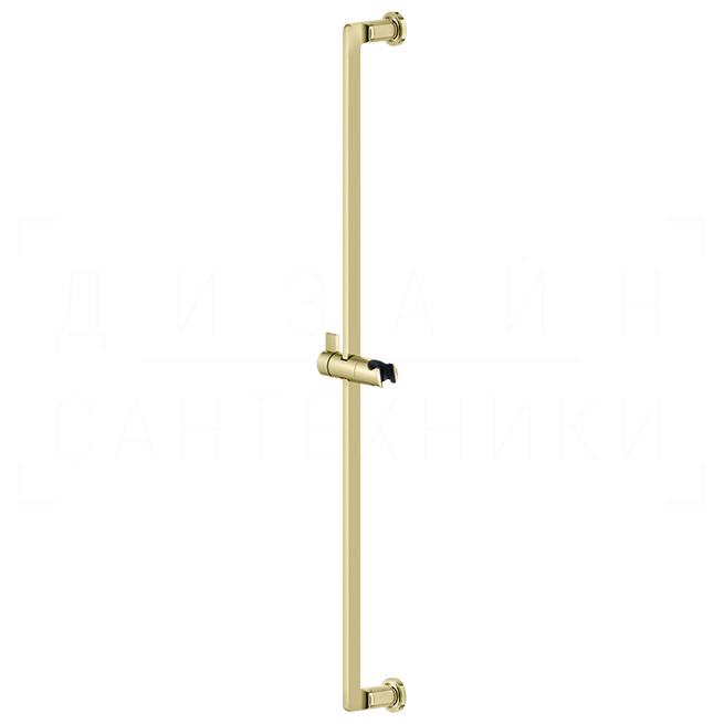 Gessi Inciso Душевая штанга 84,1 см, с держателем для лейки, цвет: brass PVD 58144#710