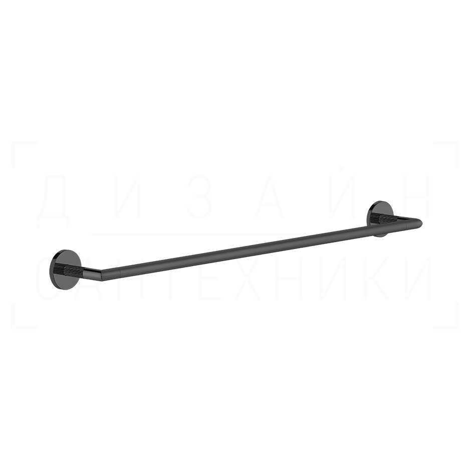 Gessi Ingranaggio Полотенцедержатель 65 см, подвесной, цвет: black metal PVD 63903#706