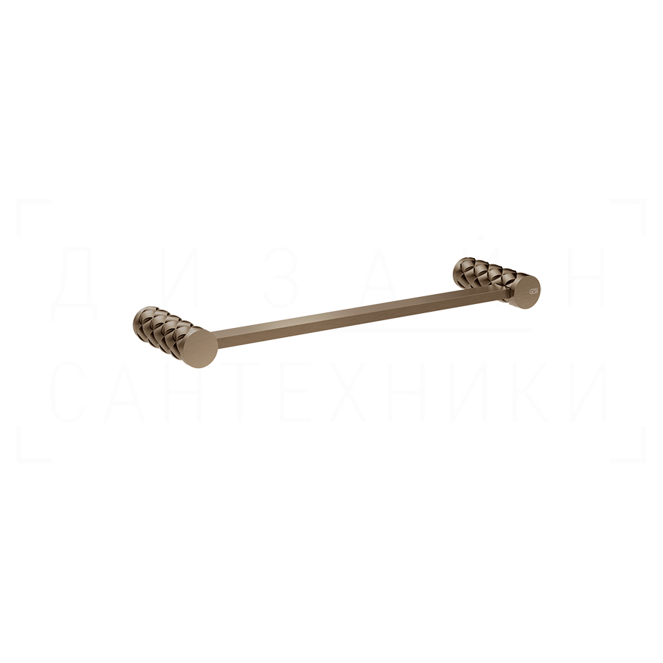 Gessi Pelle Полотенцедержатель 32,8 см, подвесной, цвет: coffee bronze brushed PVD 78597#761