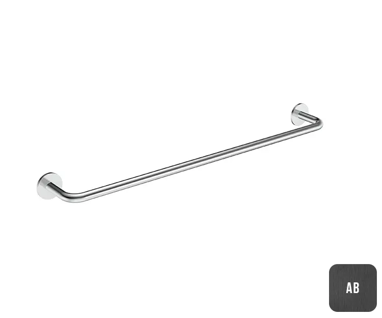 Almar Accessories Полотенцедержатель 60 см, подвесной, цвет: PVD brushed absolute black E305006.AB