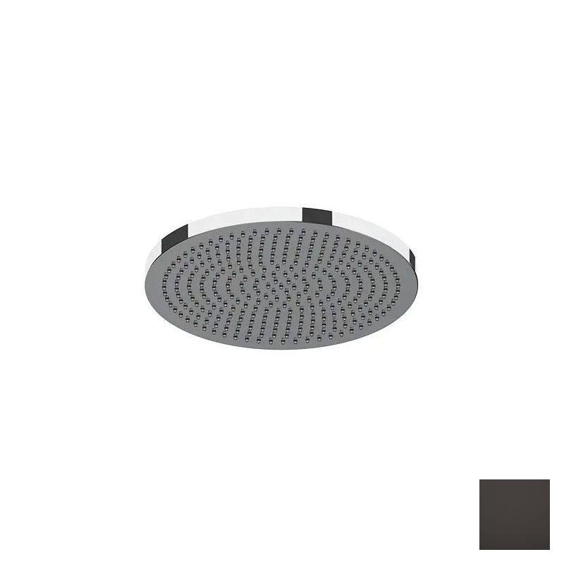 Almar Velvet 230 Верхний душ без кронштейна d23,2 см, 1 режим, цвет: PVD polished deep black E044292.DB