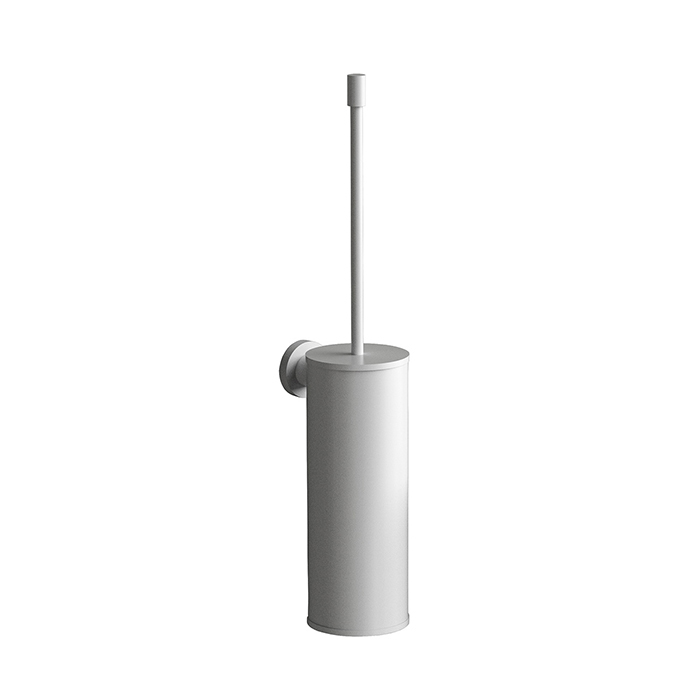 Colombo Design Plus Ершик для унитаза подвесной, с латунной колбой, цвет: matt white W4962.BM