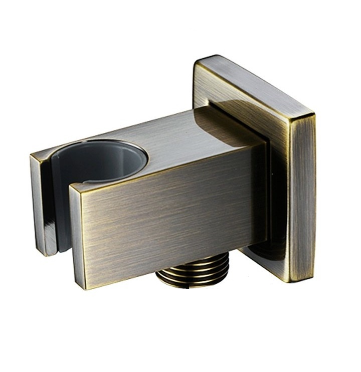 Remer Шланговое подключение с держателем душа, цвет: vecchio ottone 337QVO