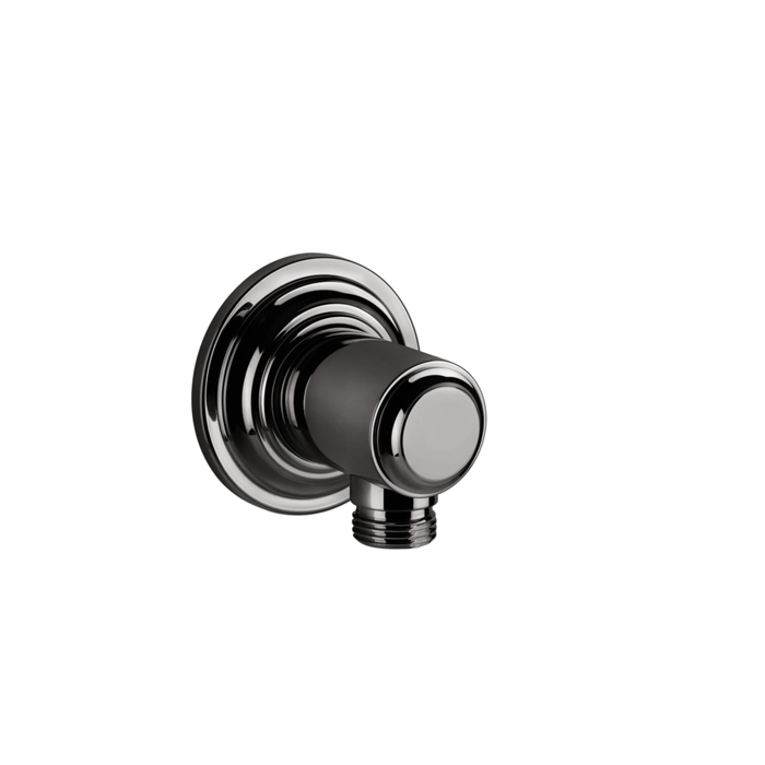 Gessi Venti20 Шланговое подключение, цвет: black metal PVD 65169#706
