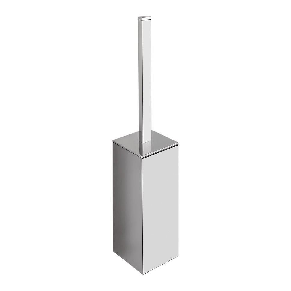 Colombo Design BasicQ Ершик для унитаза, с латунной колбой, цвет: chrome B3706.CR