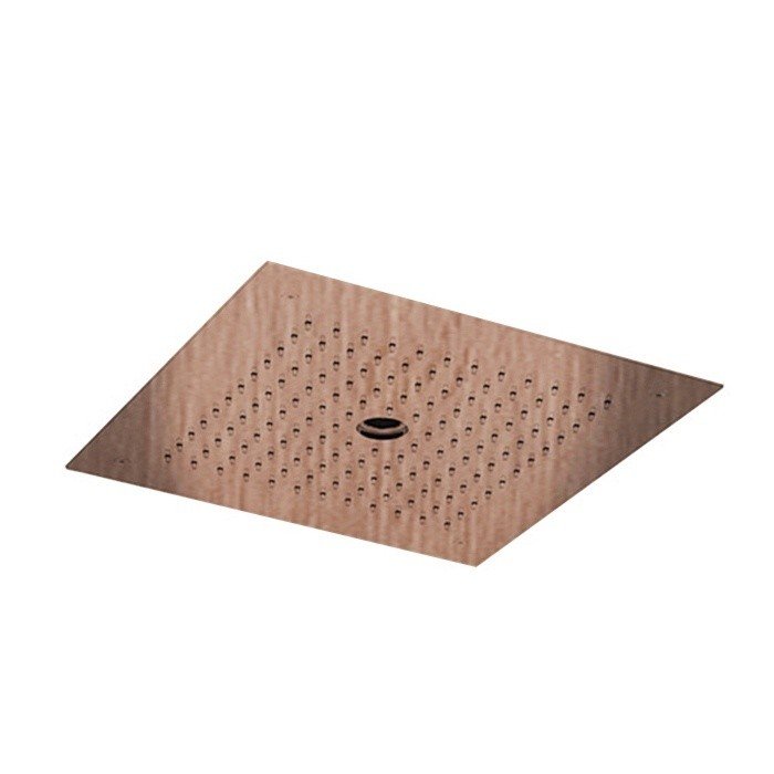 Almar Square 380 Потолочный душ 38х38 см, встраиваемый, 2 режима, цвет: brushed copper E044258.CO