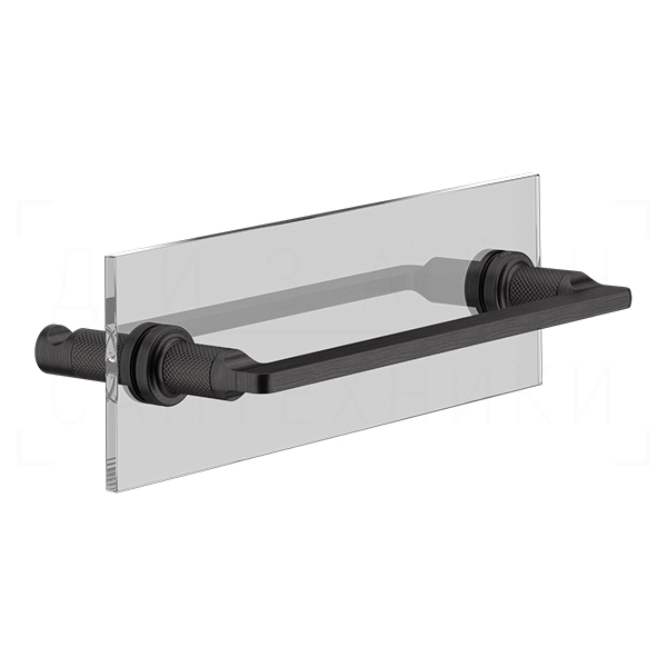 Gessi Inciso Полотенцедержатель для крепления на стекло 34,1 см, цвет: aged bronze 58613#187